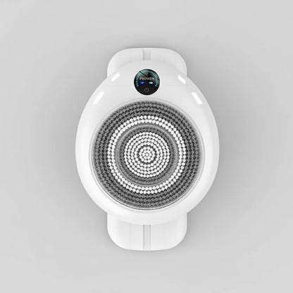 Electric Back Scrubber for Shower - Wall Mounted Exfoliating Brush, Hands-Free A